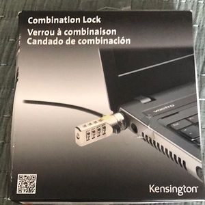 COMBINATION LOCK- KENSINGTON- LAPTOP-COLLEGE STUDENT